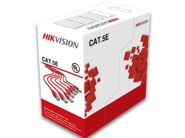 Hikvision DS-1LN5EO-UU/E U/UTP 4-парный кабель категории 5E с полиэтиленовой оболочкой