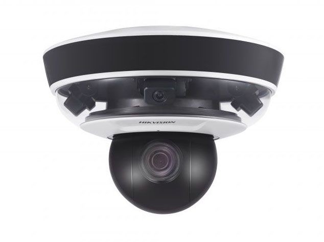 Hikvision DS-2PT5326IZ-DE Панорамная IP-камера с 3-мя 2 Мп сенсорами, 2 Мп PTZ-модулем и ИК-подсветками до 30 м и 50 м