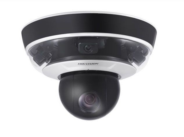 Hikvision DS-2PT5326IZ-DE Панорамная IP-камера с 3-мя 2 Мп сенсорами, 2 Мп PTZ-модулем и ИК-подсветками до 30 м и 50 м