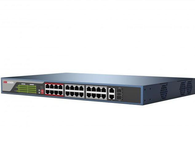 Hikvision DS-3E0326P-E Неуправляемый PoE-коммутатор
