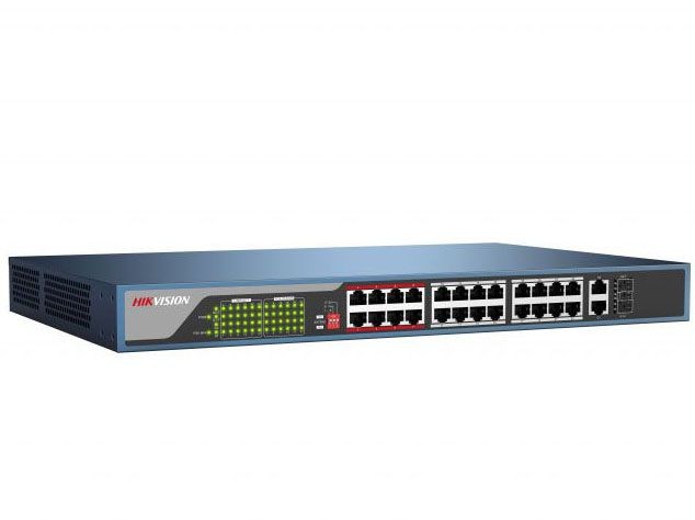 Hikvision DS-3E0326P-E Неуправляемый PoE-коммутатор