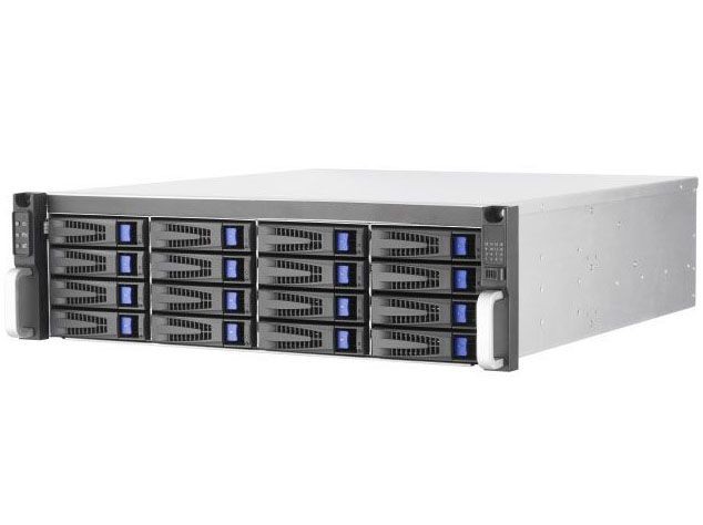Hikvision DS-A81016S(B) Гибридное СХД с одним контроллером на 16 дисков