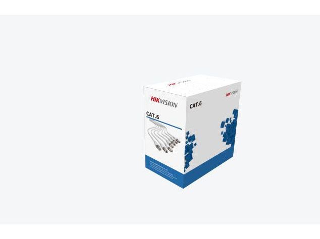 Hikvision DS-1LN6-UE-W Кабель UTP CAT 6e для внутренней прокладки (медь)