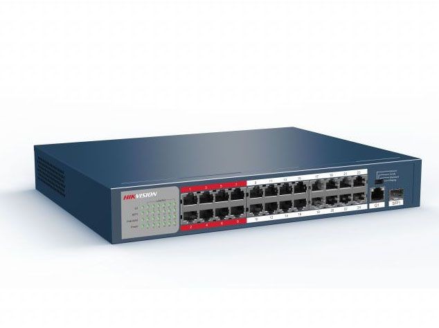 Hikvision DS-3E0326P-E/M Неуправляемый PoE-коммутатор