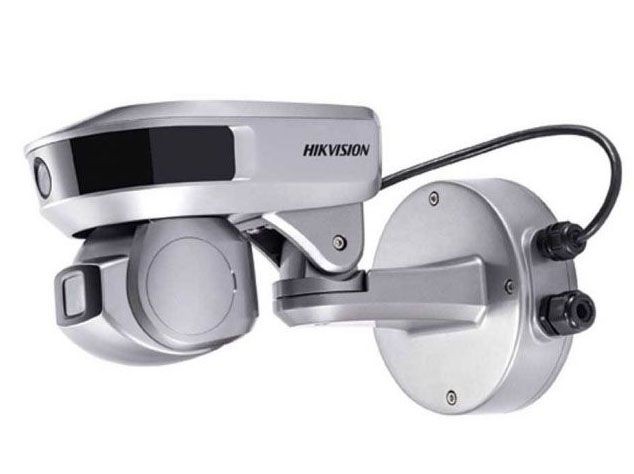 Hikvision iDS-2PT9122IX-DE/S Система слежения на основе 2 Мп обзорной и 2 Мп PTZ камер с ИК-подсветкой до 100 м