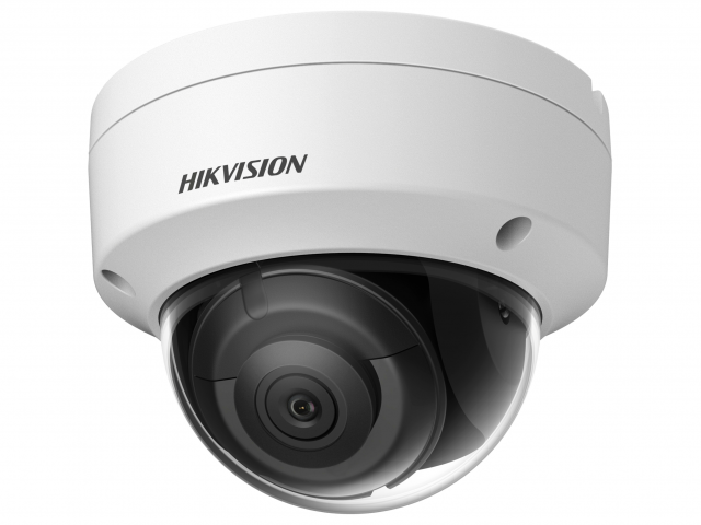 Hikvision DS-2CD2123G2-IU 2.8 мм (D) 2 Мп уличная купольная IP-камера с EXIR-подсветкой до 30 м и технологией AcuSense