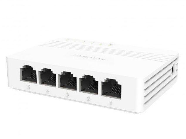 Hikvision DS-3E0505D-E Настольный коммутатор