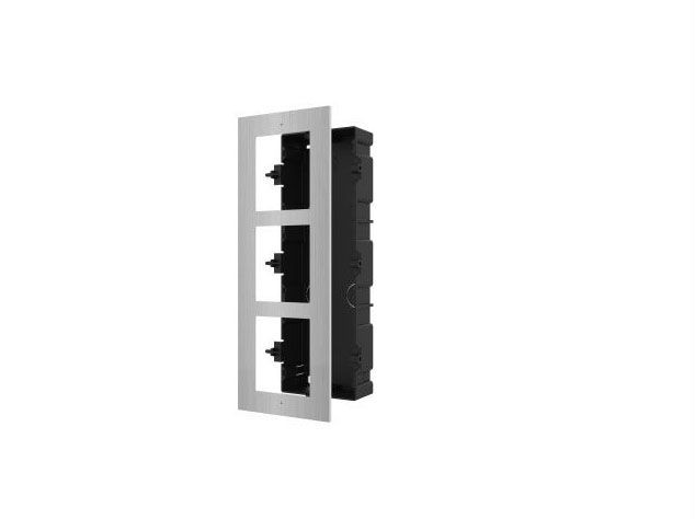 Hikvision DS-KD-ACF3/S Врезная монтажная рамка на 3 модуля