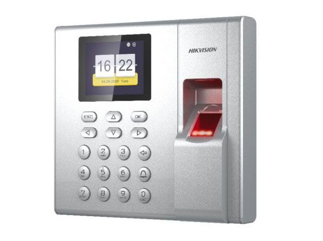 Hikvision DS-K1T8003MF Сетевой контроллер доступа со считывателем отпечатков пальцев