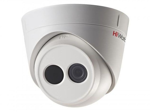 HiWatch DS-I113 (2.8 мм, 4 мм) Купольная IP-видеокамера с ИК-подсветкой до 10 м
