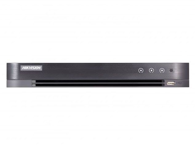 Hikvision DS-7204HQHI-K1 4-канальный гибридный HD-TVI регистратор для аналоговых/ HD-TVI, AHD и CVI камер + 2 канала IP@6 Мп (до 6 каналов с полным замещением аналоговых каналов)
