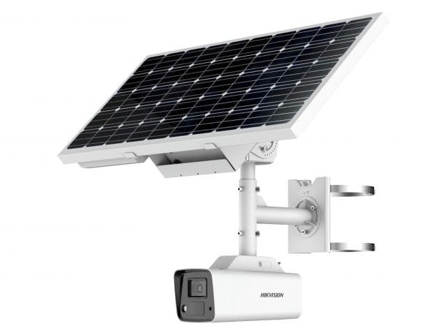 HIKVISION DS-2XS2T47G1-LDH/4G/C18S40 4 Мп камера для охранного мониторинга с питанием от солнечной батареи и технологией ColorVu