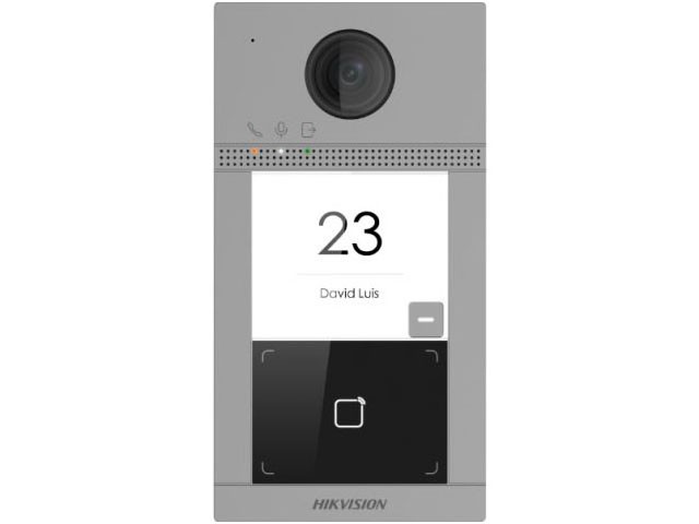 Hikvision DS-KV8113-WME1(B) 2 Мп IP вызывная панель на одного абонента с ИК-подсветкой и Wi-Fi