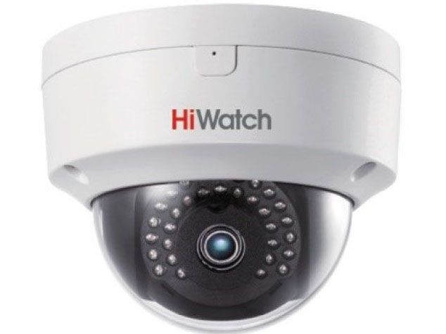 HiWatch DS-I252S 4 мм 2 Мп купольная IP-видеокамера с ИК-подсветкой до 30 м, микрофоном и динамиком