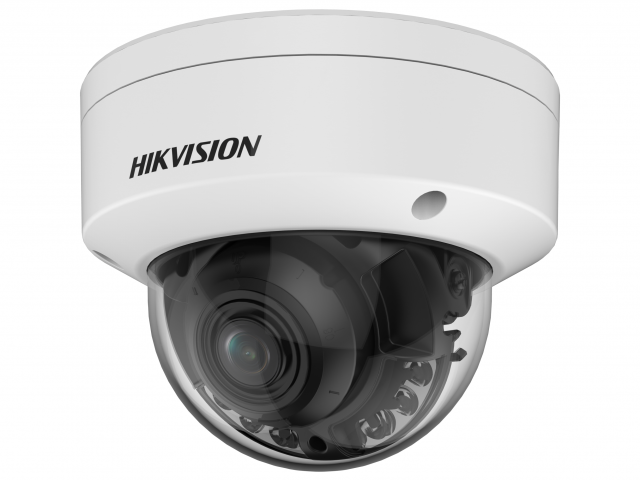 Hikvision DS-2CD2147G2H-LISU 4 мм 4 Мп уличная купольная IP-камера с Smart гибридной EXIR/LED подсветкой до 30 м и технологией AcuSense