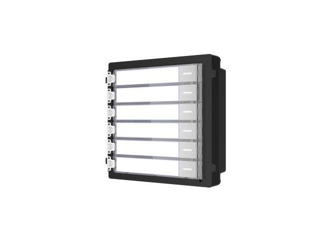 Hikvision DS-KD-KK Модуль на 6 абонентов с подсветкой
