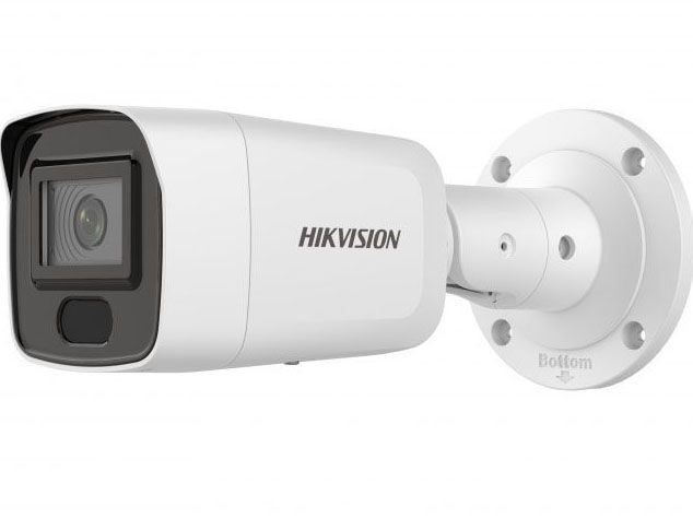 Hikvision DS-2CD3086G2-IS(C) 8 Мп цилиндрическая IP-камера AcuSense с фиксированным объективом и ИК-подсветкой до 40 м