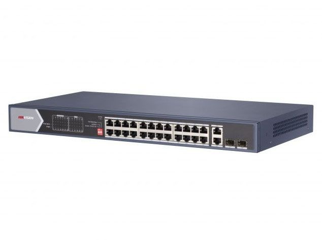 Hikvision DS-3E0528HP-E Неуправляемый Hi-PoE-коммутатор с 28 портами Gigabit