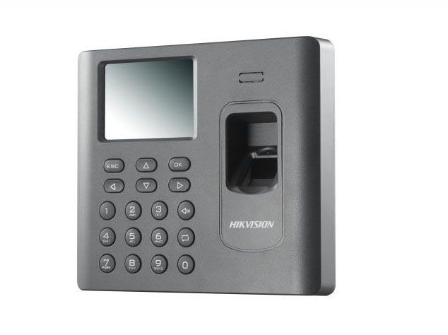 Hikvision DS-K1A801EF Терминал доступа со встроенными считывателями EM карт и отпечатков пальцев