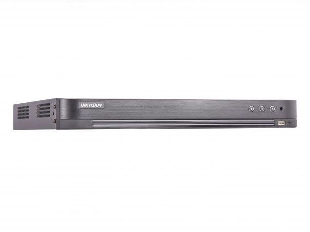 Hikvision DS-7208HQHI-K2/P 8-канальный гибридный HD-TVI регистратор для аналоговых/ HD-TVI, AHD и CVI камер + 4 канала IP@6 Мп (до 12 каналов с полным замещением аналоговых каналов)