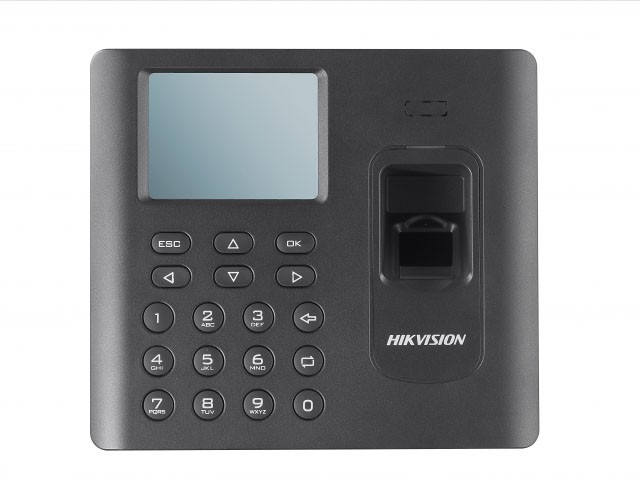 Hikvision DS-K1A802EF Терминал учета рабочего времени со считывателем EM и отпечатков пальцев