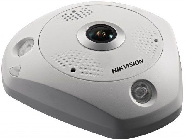 Hikvision DS-2CD63C5G0E-IS(B) 12 Мп fisheye IP-камера с ИК-подсветкой до 15 м