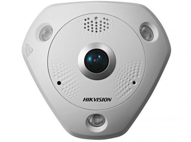 Hikvision DS-2CD63C5G0E-IS(B) 12 Мп fisheye IP-камера с ИК-подсветкой до 15 м