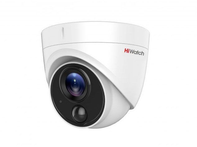 HiWatch DS-T513 3.6 мм 5 Мп купольная HD-TVI видеокамера с EXIR-подсветкой до 20 м и PIR-датчиком