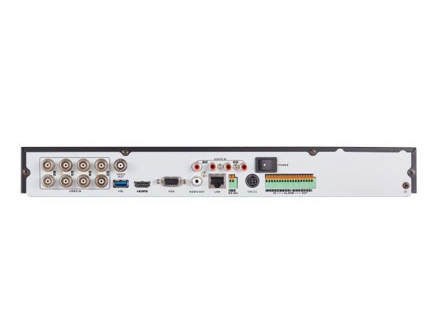 Hikvision DS-7208HUHI-K2 old 8-канальный гибридный HD-TVI регистратор для аналоговых/ HD-TVI, AHD и CVI камер + 8 каналов IP@8 Мп (до 16 каналов с полным замещением аналоговых каналов)
