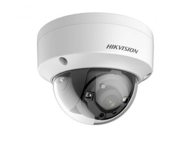 Hikvision DS-2CE57U7T-VPITF 8 Мп уличная купольная HD-TVI камера с EXIR-подсветкой до 30 м