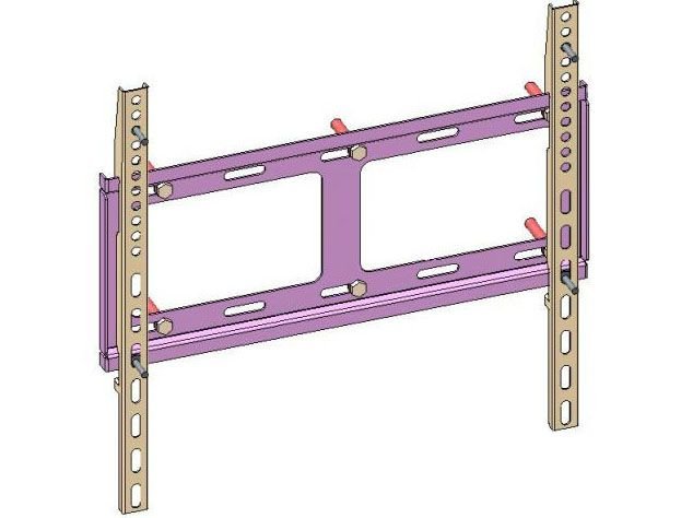 Hikvision DS-DM6586W Кронштейн настенный для монитора 65"