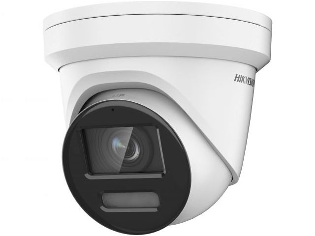 Hikvision DS-2CD2387G2-LU(C) 6 мм 8 Мп уличная купольная IP-камера с LED-подсветкой до 30 м и технологией AcuSense